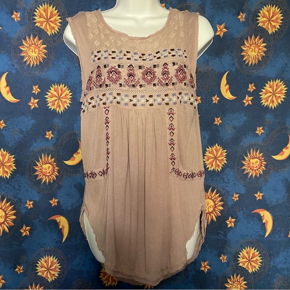 Free People flowy bohochic tank - Picture 12 of 12